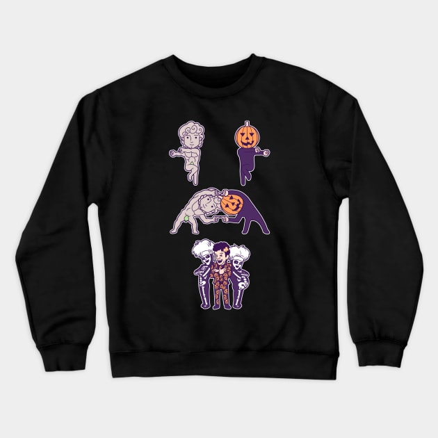 David + Pumpkins Crewneck Sweatshirt by KindaCreative